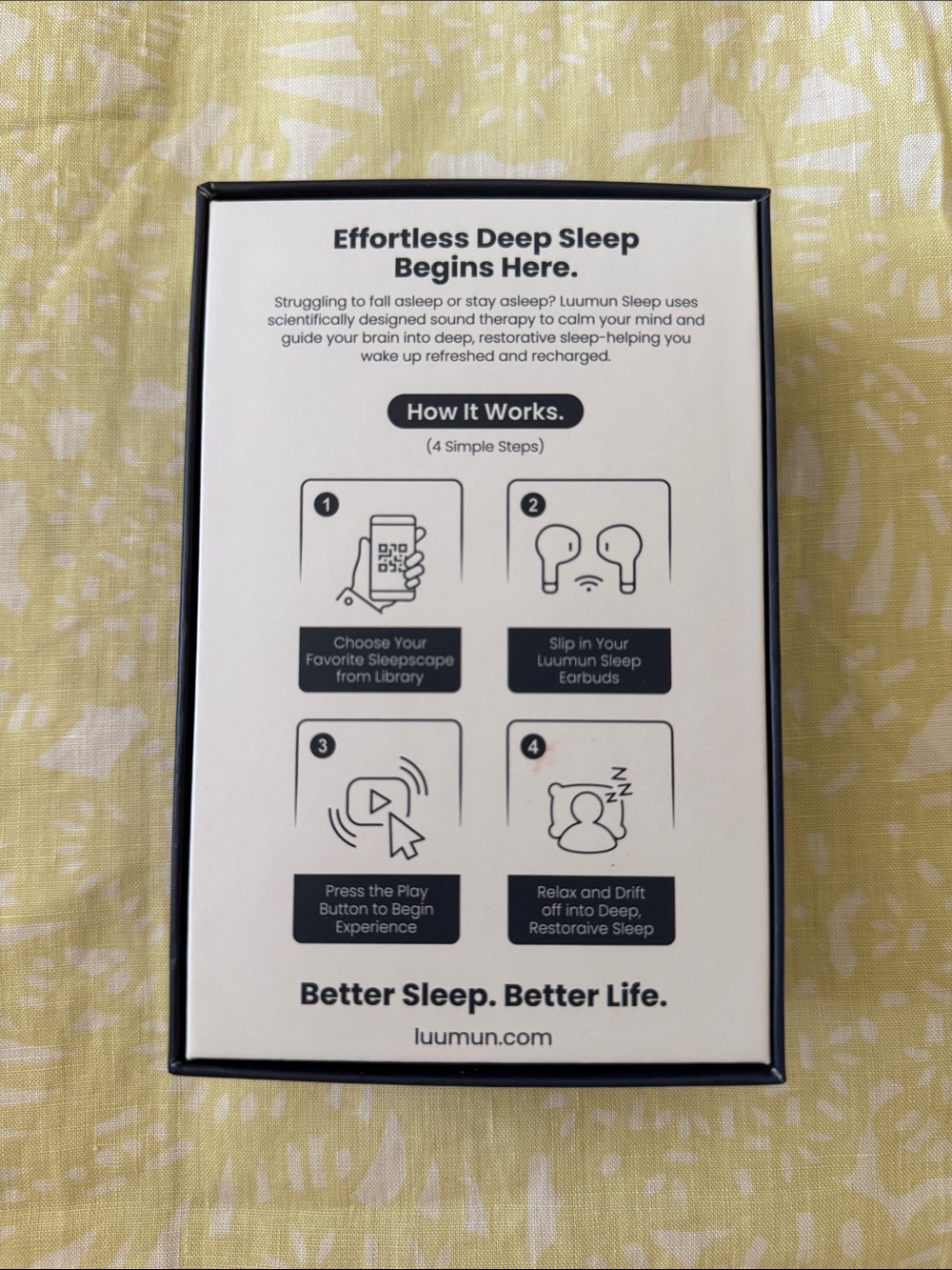 Luumun Sleep Sound Therapy System - Cream - Picture 2 of 11